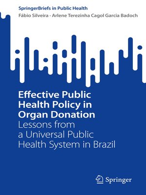 cover image of Effective Public Health Policy in Organ Donation